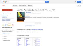 
                            4. Agile Web Application Development with Yii1.1 and PHP5
