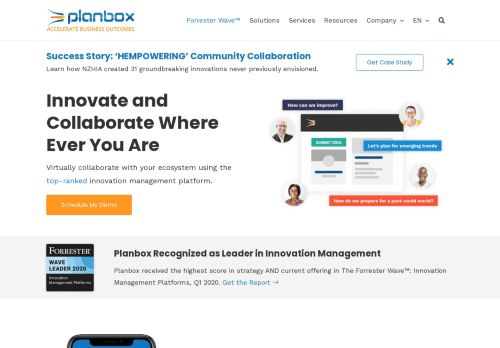 
                            4. Agile Work Innovation | Planbox Innovation Management Software