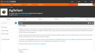 
                            11. Agilefant / Wiki / Home - SourceForge