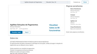 
                            10. Agillitas Soluções de Pagamentos | LinkedIn