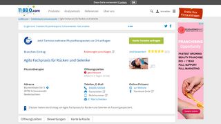 
                            10. ▷ Agilo Fachpraxis für Rücken und Gelenke | Tel. (04209) 9305... -