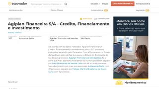 
                            10. Agiplan Financeira S/A - Credito, Financiamento e Investimento ...