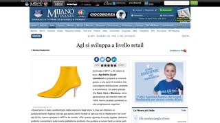 
                            10. Agl si sviluppa a livello retail - MilanoFinanza.it