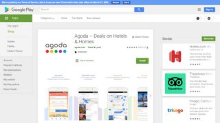 
                            8. Agoda – Hotel Booking Deals - Apps on Google Play