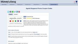 
                            7. Agoda Singapore Promo Codes Coupon Codes 15% Off | Money ...