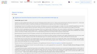 
                            12. Agoda.com launches Express Connect 2.0 for easy automatic hotel ...