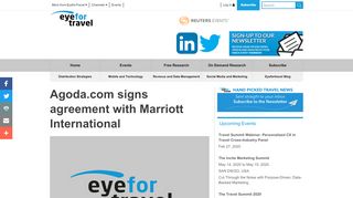 
                            10. Agoda.com signs agreement with Marriott International | Travel ...