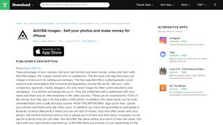 
                            9. AGORA images - Sell your photos and make money for iOS - Free ...