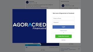 
                            5. Agoracred - Precisando de um empréstimo pessoal? Aqui está ...