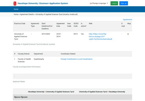 
                            13. Agreement Details - University of Applied Sciences Tyrol (Austria ...