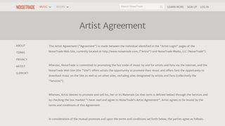 
                            5. Agreement - NoiseTrade