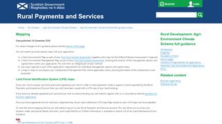 
                            13. Agri-Environment Mapping - Rural Payments and Services