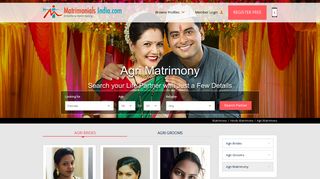 
                            8. Agri Matrimony - Hindu Agri Matrimonial for Shaadi and Marriage