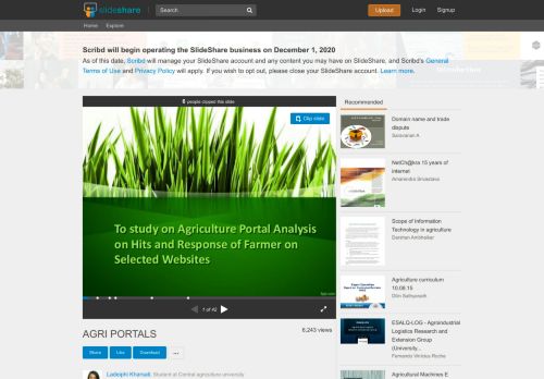 
                            12. AGRI PORTALS - SlideShare