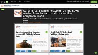
                            10. Agriaffaires & MachineryZone - All the news coming from the farm and ...