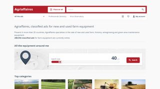
                            3. Agriaffaires UK: Farm Equipment & Used Farm Machinery for sale