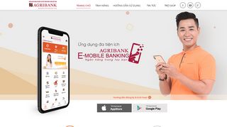 
                            5. Agribank E-Mobile Banking - Ngân hàng trong tay bạn