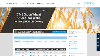 
                            7. Agricultural Commodities Products - CME Group