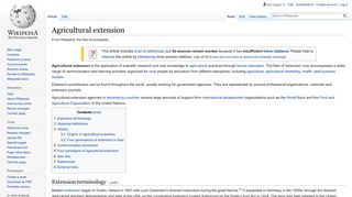 
                            6. Agricultural extension - Wikipedia