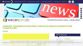 
                            7. AgriEuro: assunzioni in vista per il portale di vendita di prodotti per l ...