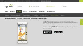 
                            3. agriPORT mobile - Agricon GmbH