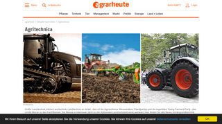 
                            13. Agritechnica – aktuelle News und Informationen | agrarheute.com