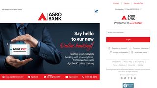 
                            3. Agrobank Online - AGRONet