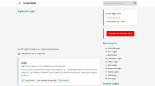 
                            10. Agronet Login - LoginsWeb