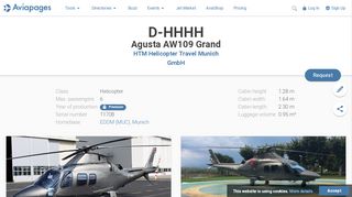 
                            12. Agusta AW109 Grand (D-HHHH) HTM Helicopter Travel ...