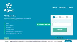 
                            2. Agva Spot Online| Strøm til spotpris | Agva Kraft