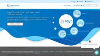 
                            12. Agyo Piattaforma: i software per la digitalizzazione ... - TeamSystem