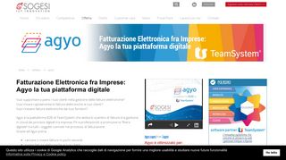 
                            6. Agyo Teamsystem - Crea una fattura elettronica in solo 15 secondi!