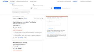 
                            13. Aha Nachhilfe Jobs in Saarland - Februar 2019 | Indeed.com