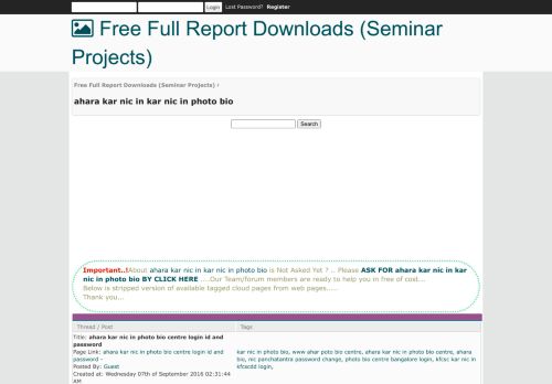 
                            8. ahara kar nic in kar nic in photo bio - Free Full Report Downloads