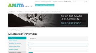 
                            4. AHCIN and PHP Providers Chicago, Illinois (IL) - Presence Health