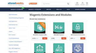 
                            11. aheadWorks Magento Store - Magento Extensions & Themes