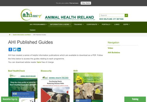 
                            11. AHI Published Guides – Animal Health Ireland