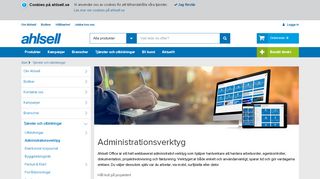 
                            8. Ahlsell - Ahlsell Office hjälper hantverkare att förenkla arbetet.