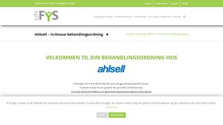 
                            8. Ahlsell - In-house behandlingsordning - SUNDHED OG TRIVSEL PÅ ...