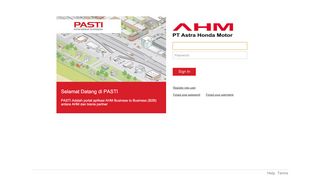 
                            5. AHM PASTI (Authentication Service)