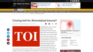 
                            10. Ahmedabad Stock Exchange Limited: Closing bell for Ahmedabad ...