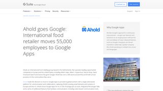 
                            4. Ahold - G Suite