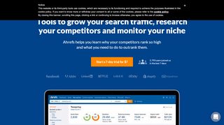 
                            12. Ahrefs - SEO Tools & Resources To Grow Your Search Traffic