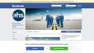 
                            12. AHS Aviation Handling Services GmbH - Luft- und ... - Facebook