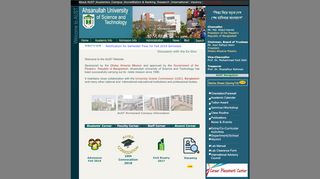 
                            3. Ahsanullah University of Science & Technology- Online