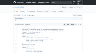 
                            6. ai-flow/composer.json at master · aimeos/ai-flow · GitHub