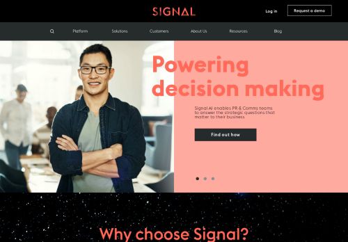 
                            8. A.I. Powered Media Intelligence and Business Solutions | Signal