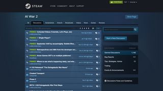 
                            11. AI War 2 General Discussions :: Steam Community