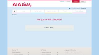 
                            7. AIA Vitality: Register Member