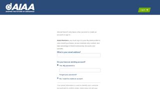 
                            5. AIAA Login Required - AIAA Engage